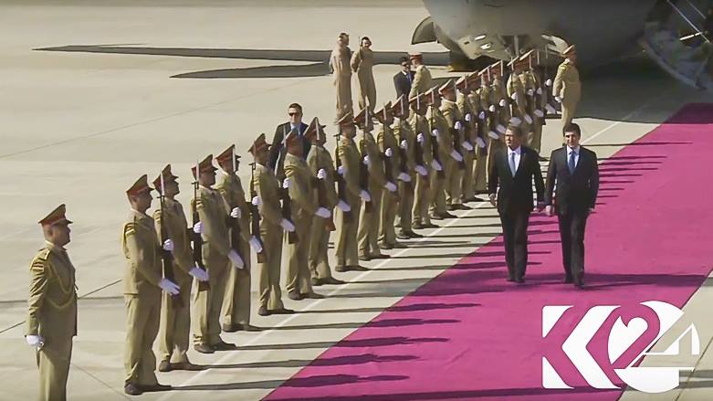 Kurdistan Region Prime Minister Nechirvan Barzani received the US Defense Secretary Ashton Carter in Erbil, Kurdistan Region, Oct. 23, 2016. (Photo: Kurdistan24)